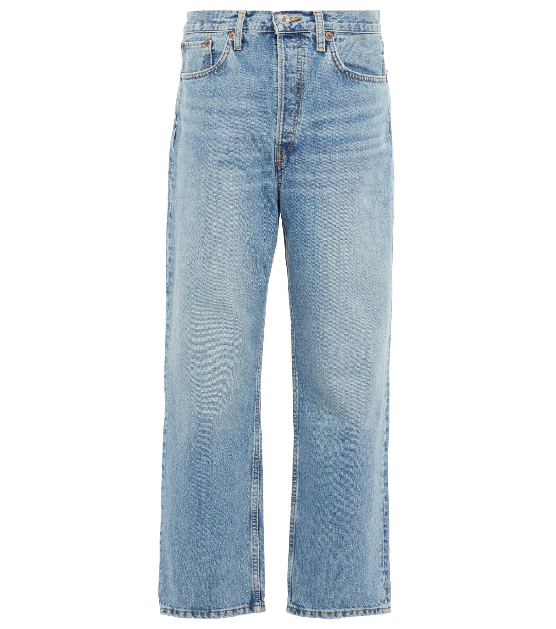 Re/Done - High-rise straight jeans Re/Done