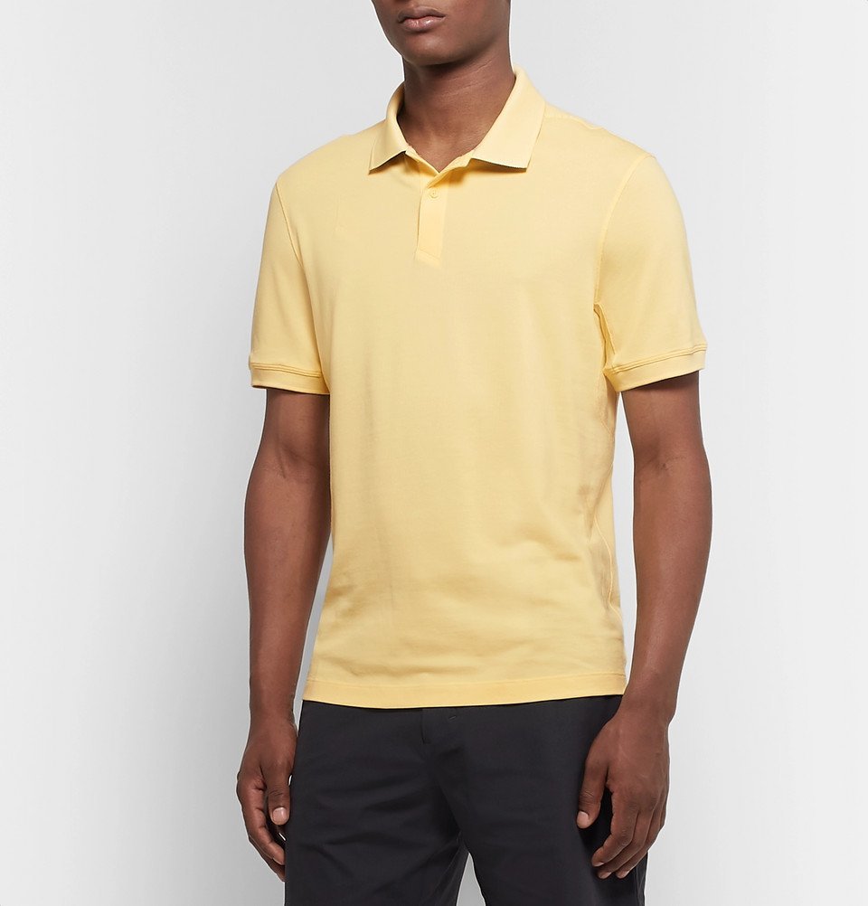 Polo Shirt - Yellow Lululemon