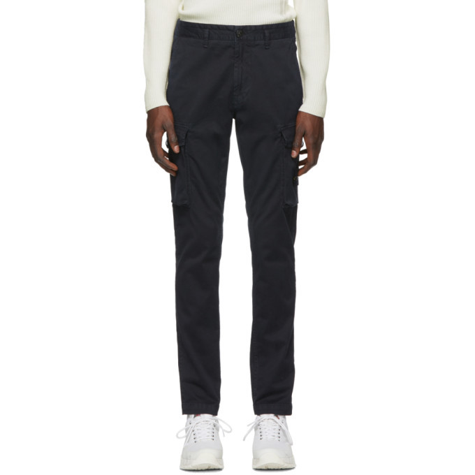 stone island navy cargo pants
