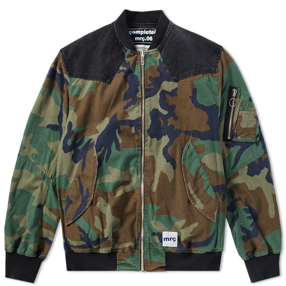 Mr. Completely Camo Reversible Bomber Jacket Mr. Completely