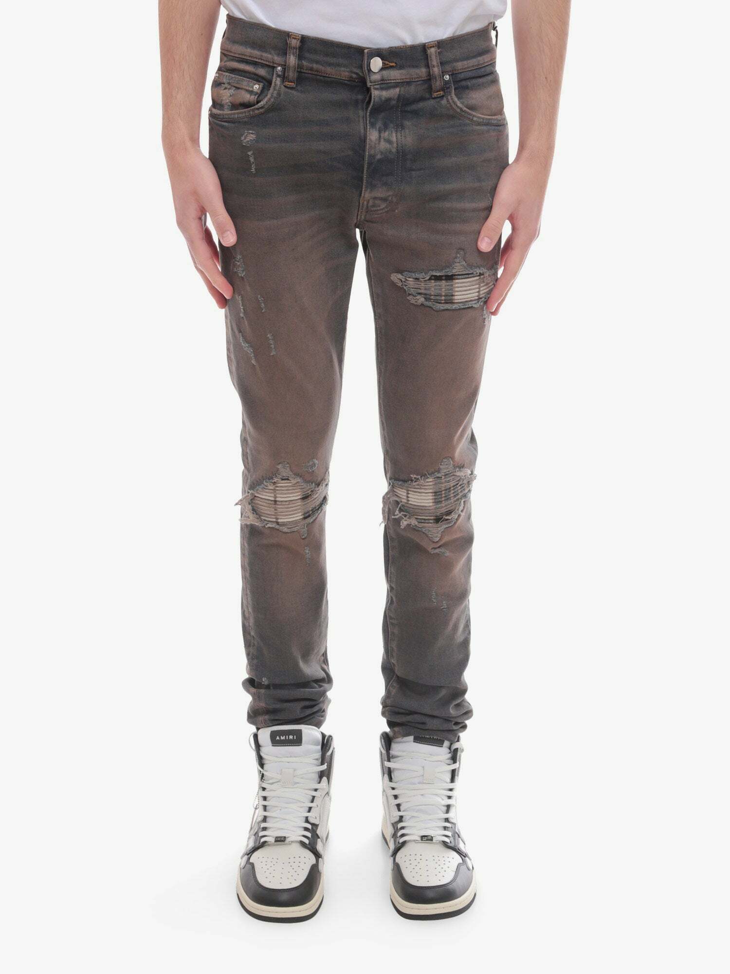 Amiri Jeans Blue Mens Amiri