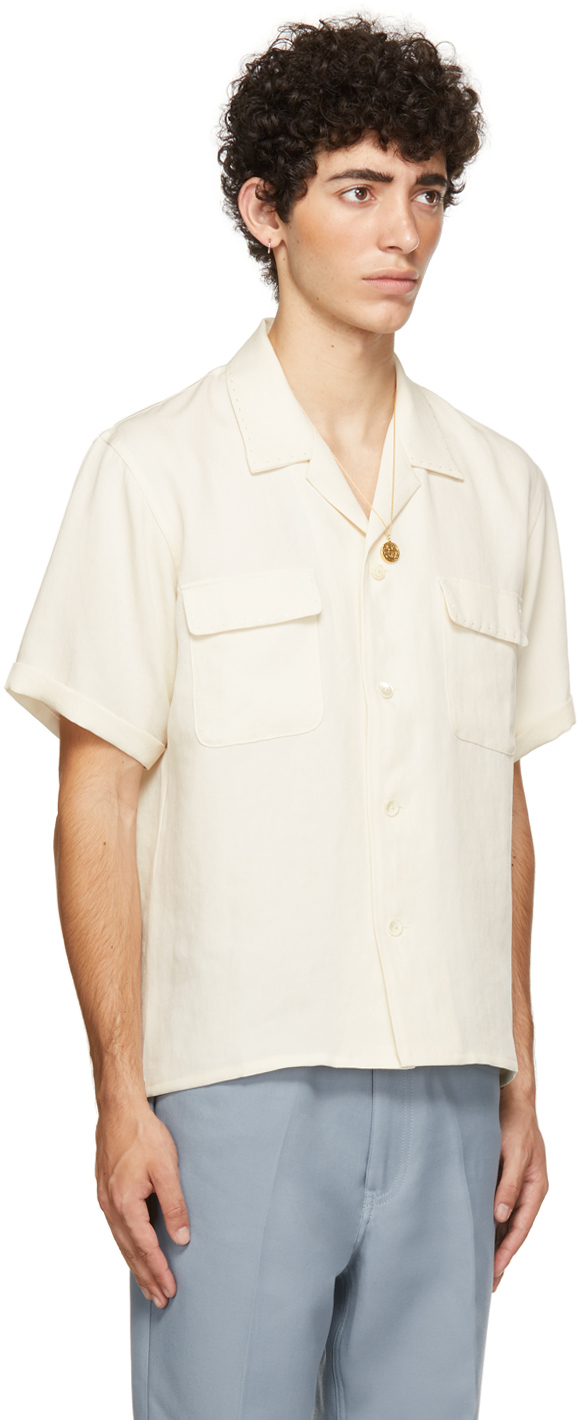 Second/Layer Off-White Pinpoint Open 