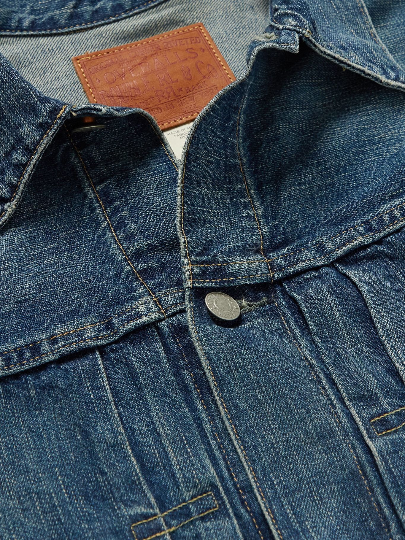 RRL - Denim Trucker Jacket - Blue RRL