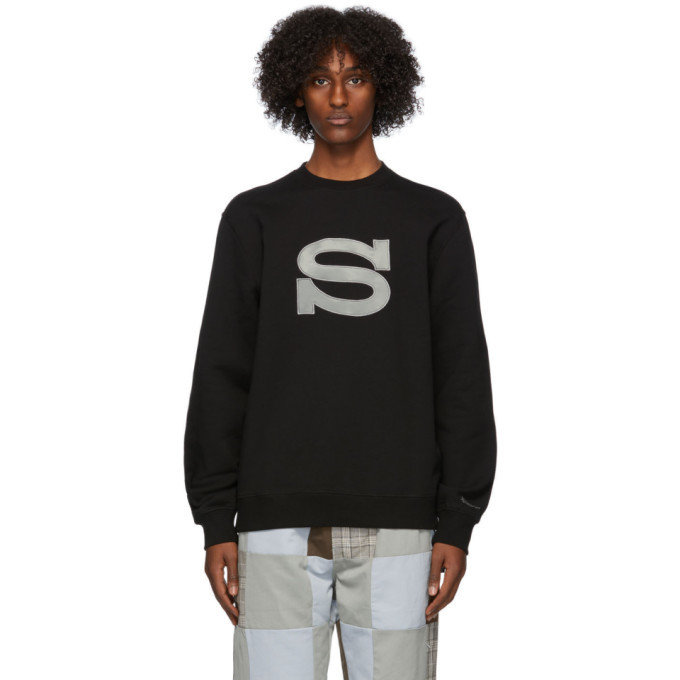 stussy applique sweatshirt