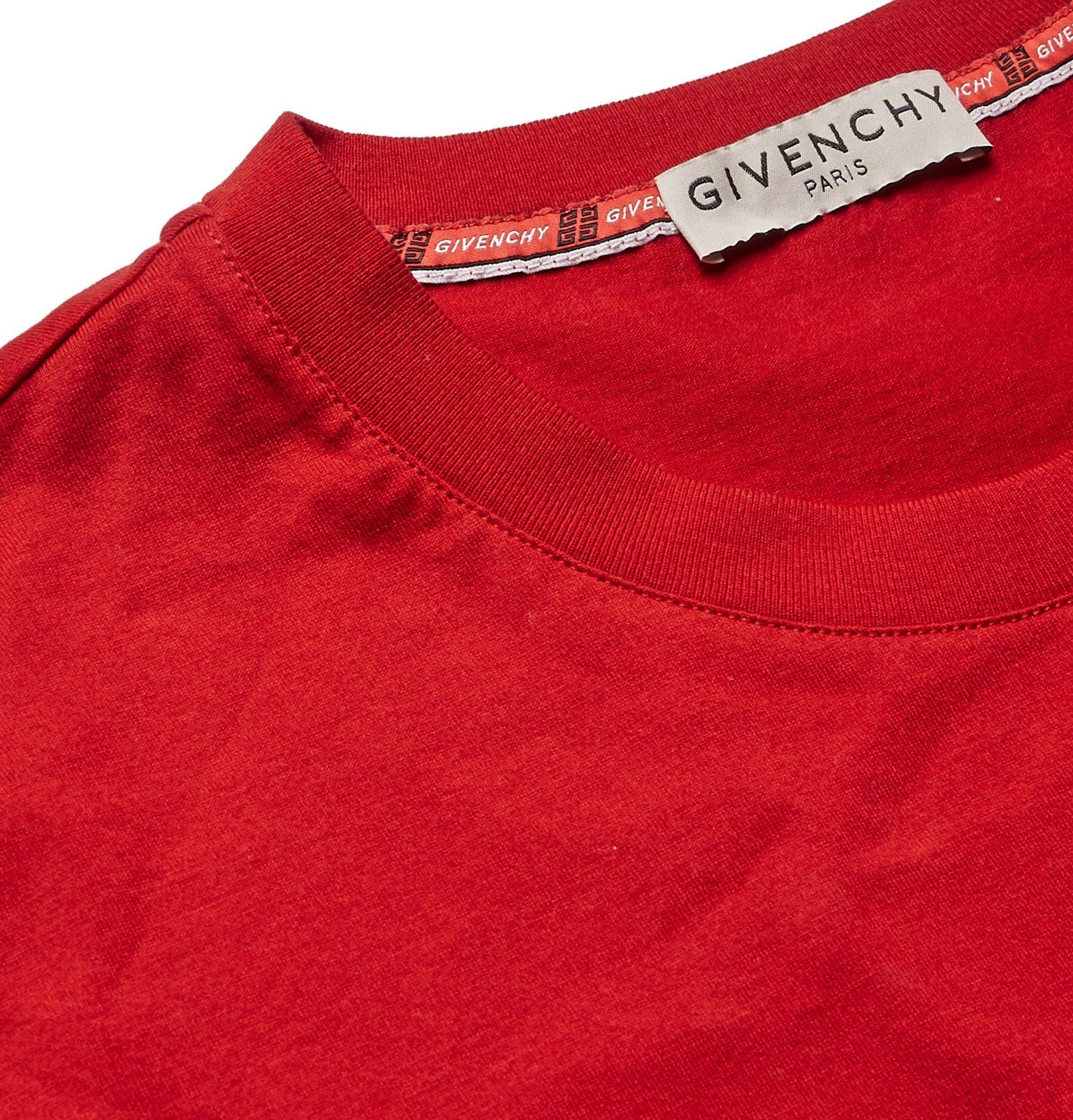 red givenchy shirt