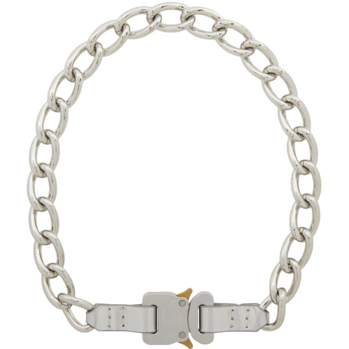 1017 ALYX 9SM Silver Chain Necklace