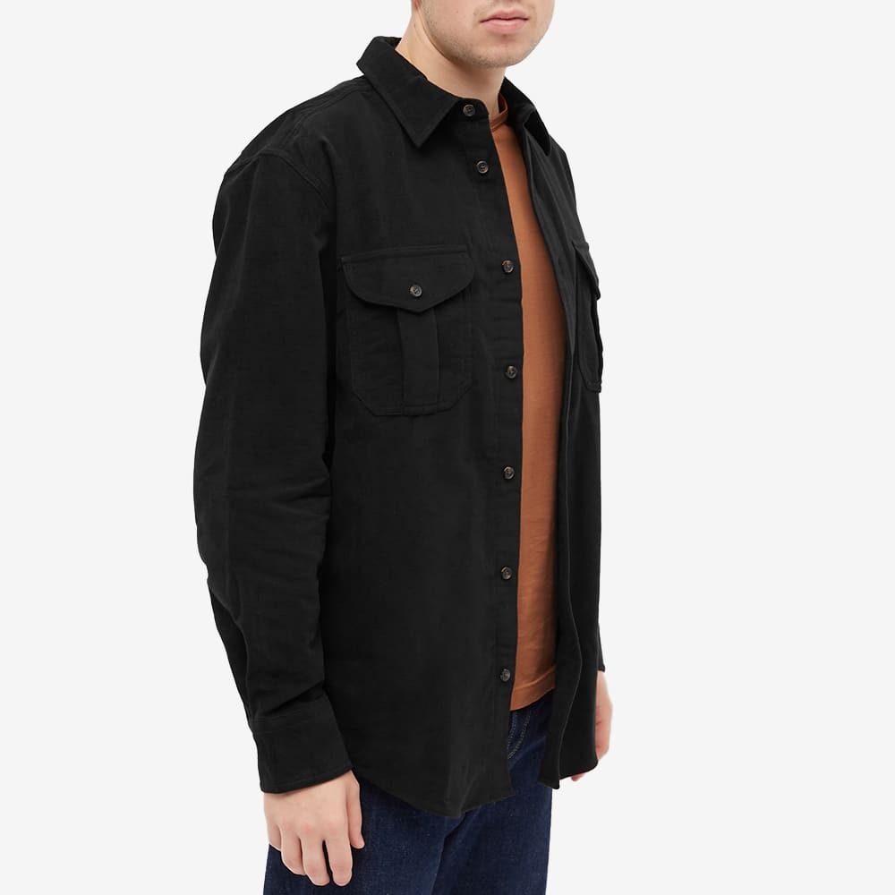 Filson Men's Moleskin Seattle Shirt in Coal Filson