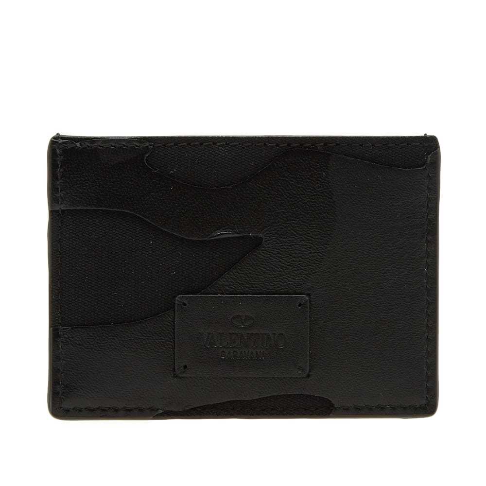 Valentino Bonded Camo Small Card Holder Valentino