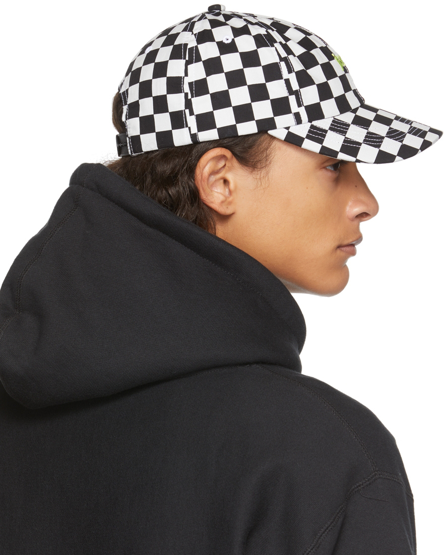 Jam Black \u0026 White Checker Cap James Perse