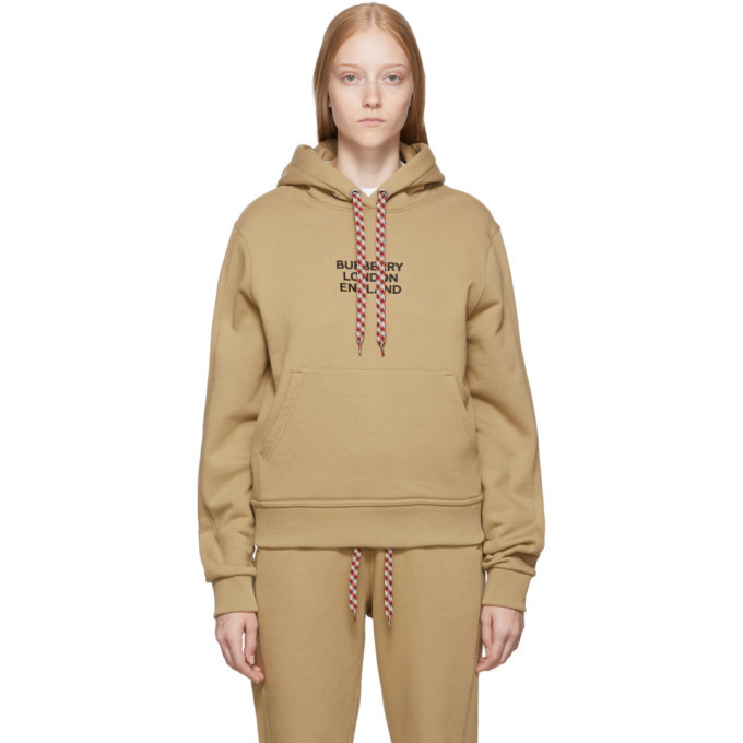 burberry poulter logo hoodie