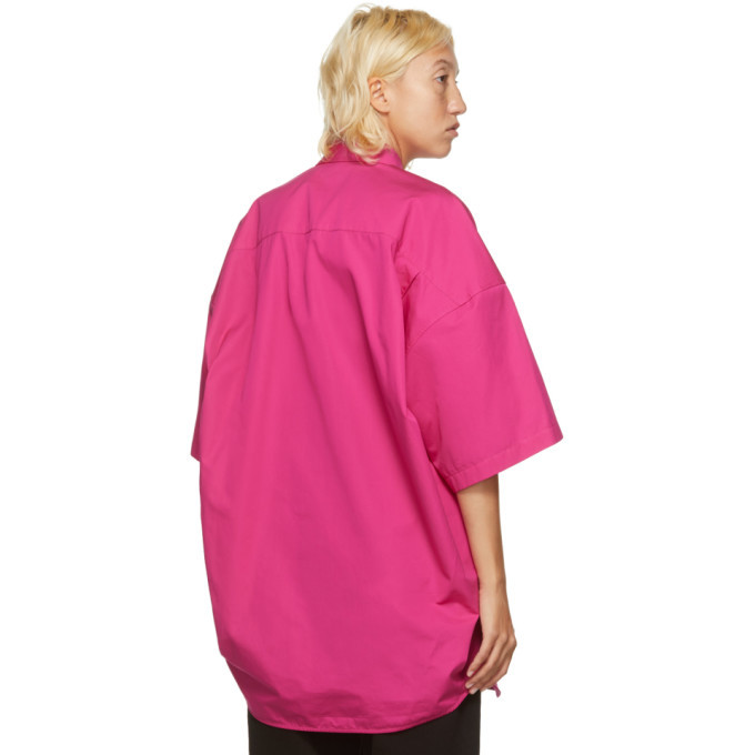 hot pink balenciaga shirt