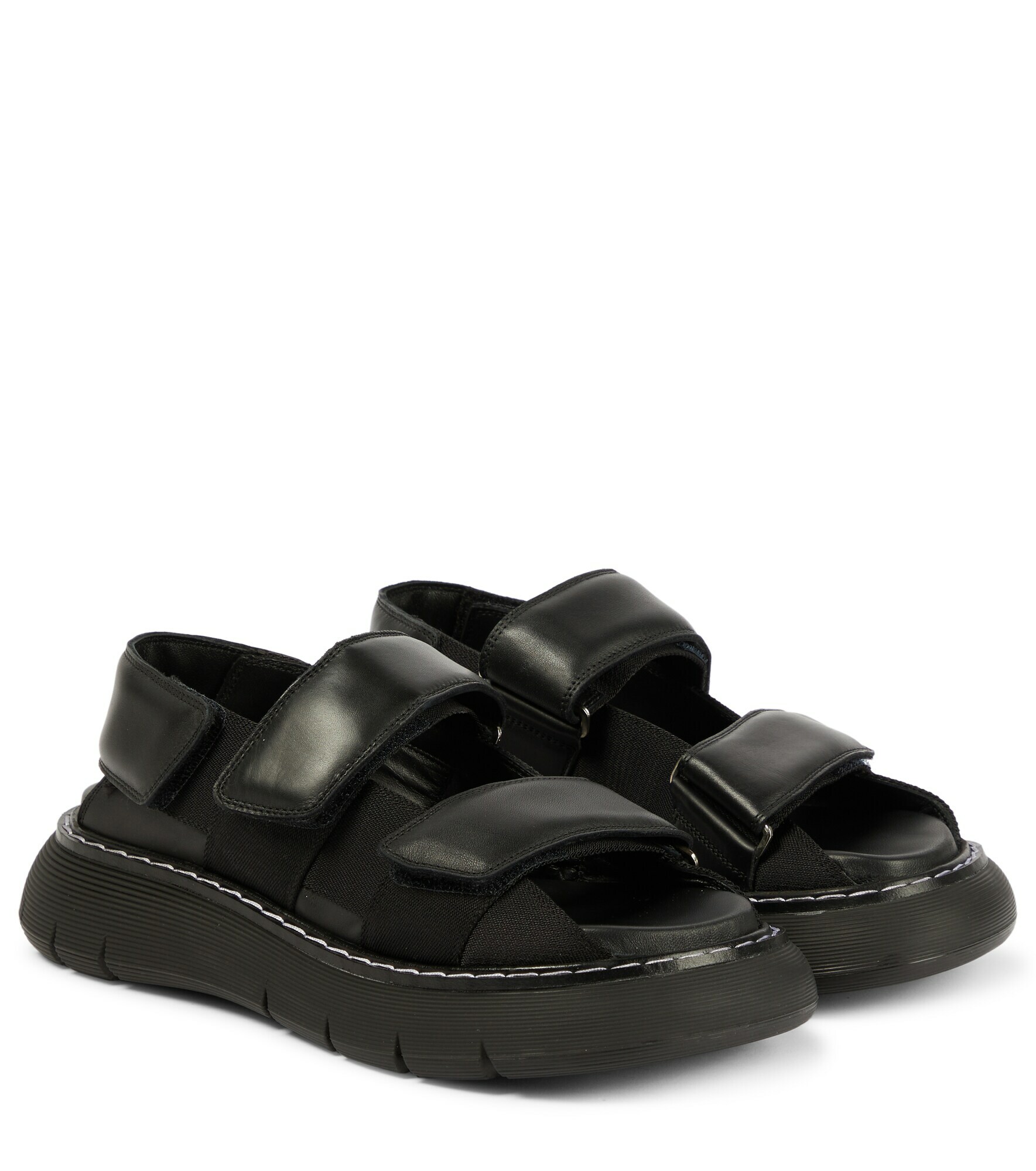 Khaite - Murray leather sandals Khaite
