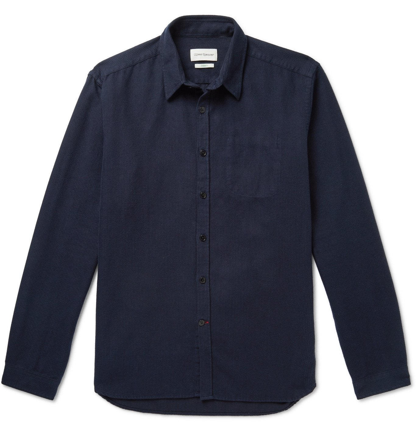 Oliver Spencer - New York Special Striped Organic Cotton Shirt - Blue