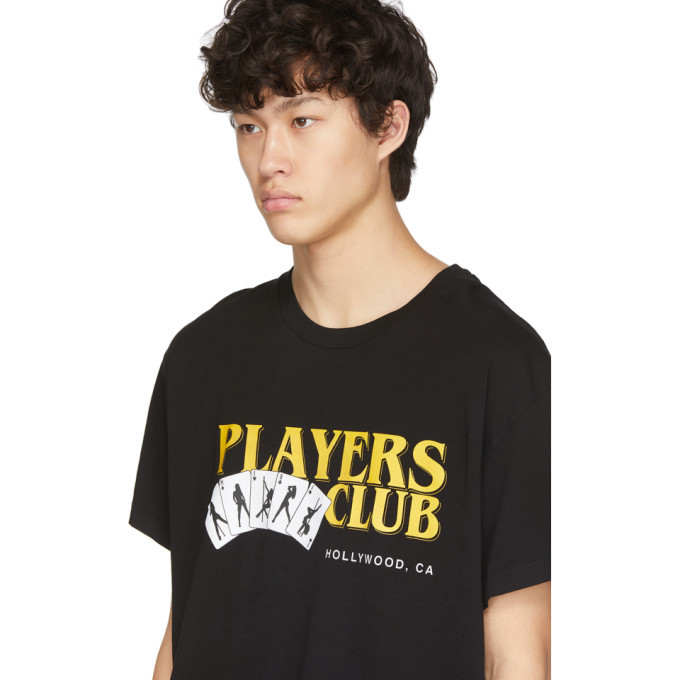 Amiri Black Players Club T-Shirt Amiri