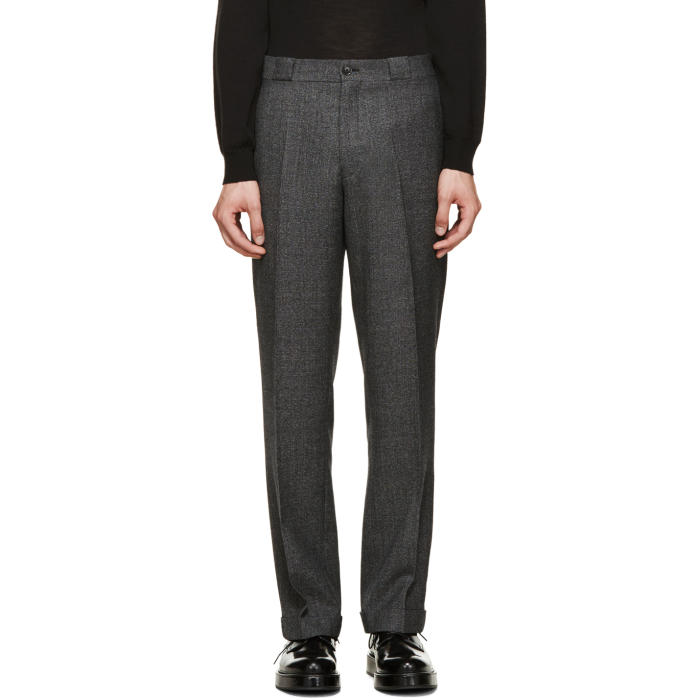 Paul Smith Grey Wool Suit Trousers Paul Smith