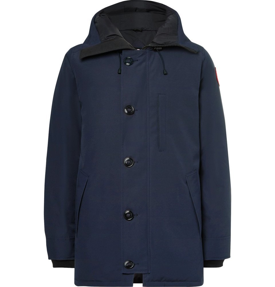 Canada Goose - Chateau Shell Hooded Down Parka - Blue Canada Goose