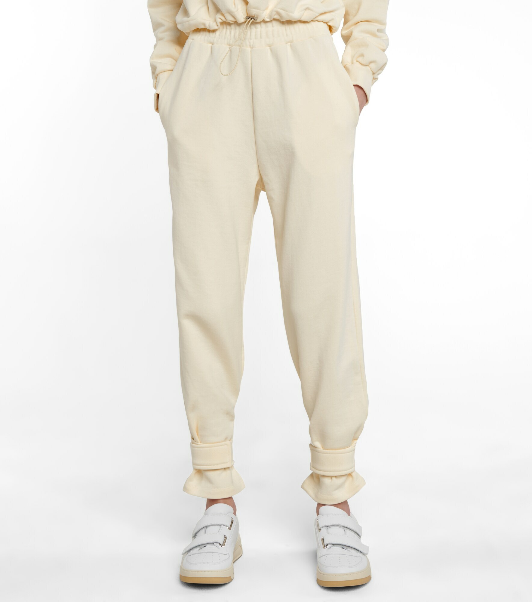 The Frankie Shop - Cuffed cotton terry sweatpants The Frankie Shop