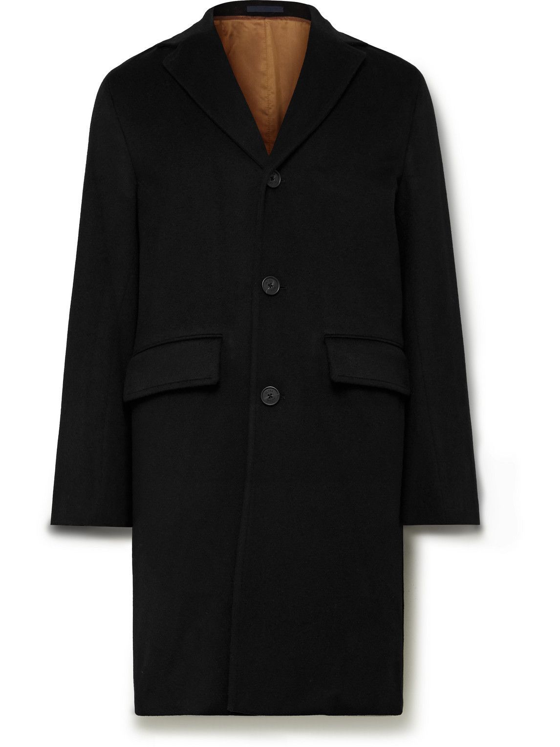 Altea Cashmere Overcoat Black Altea