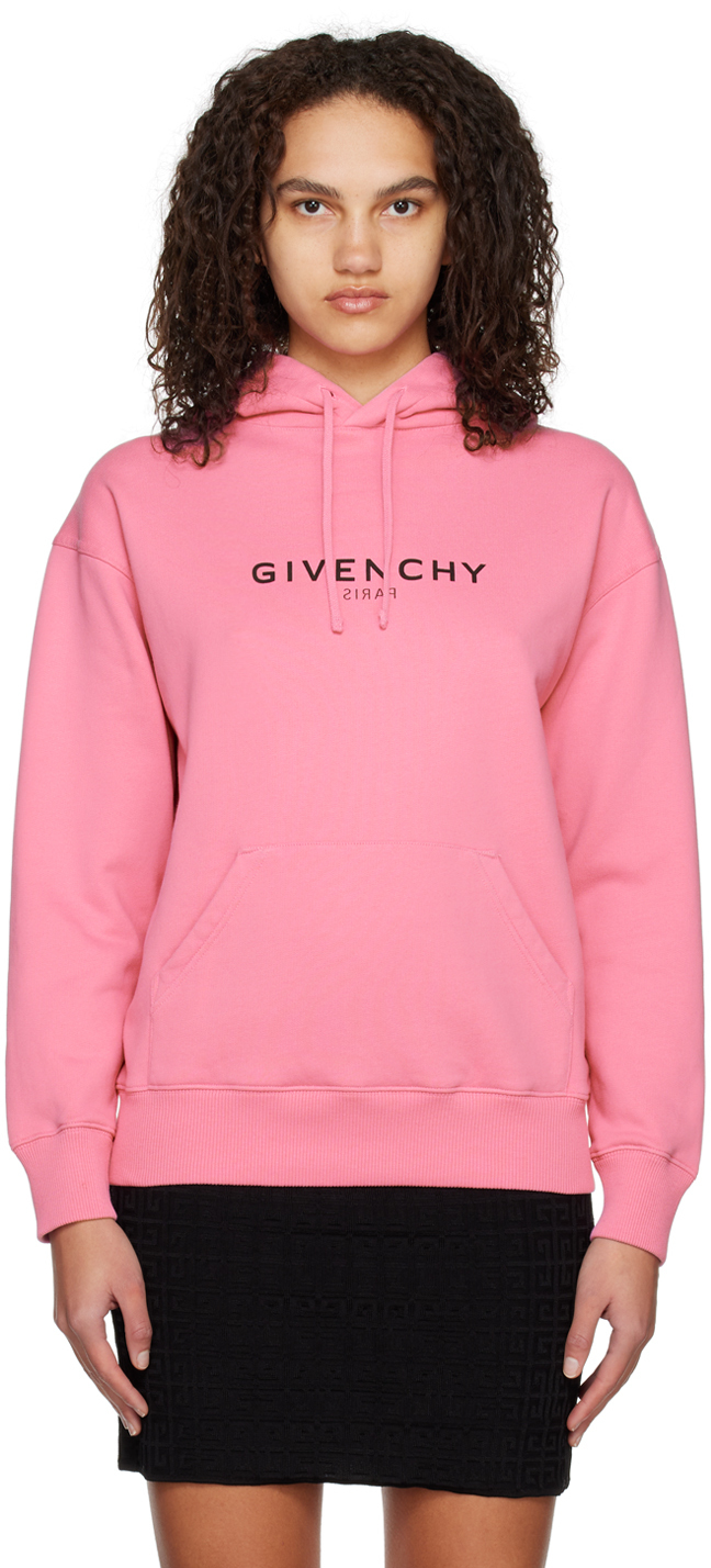 Givenchy Pink Reverse Hoodie Givenchy