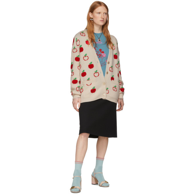 gucci apple cardigan