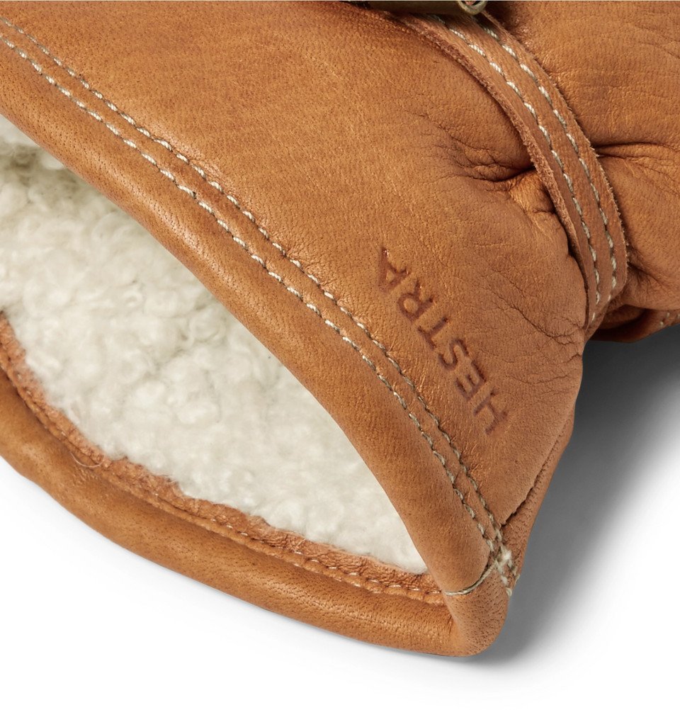 hestra shearling mittens