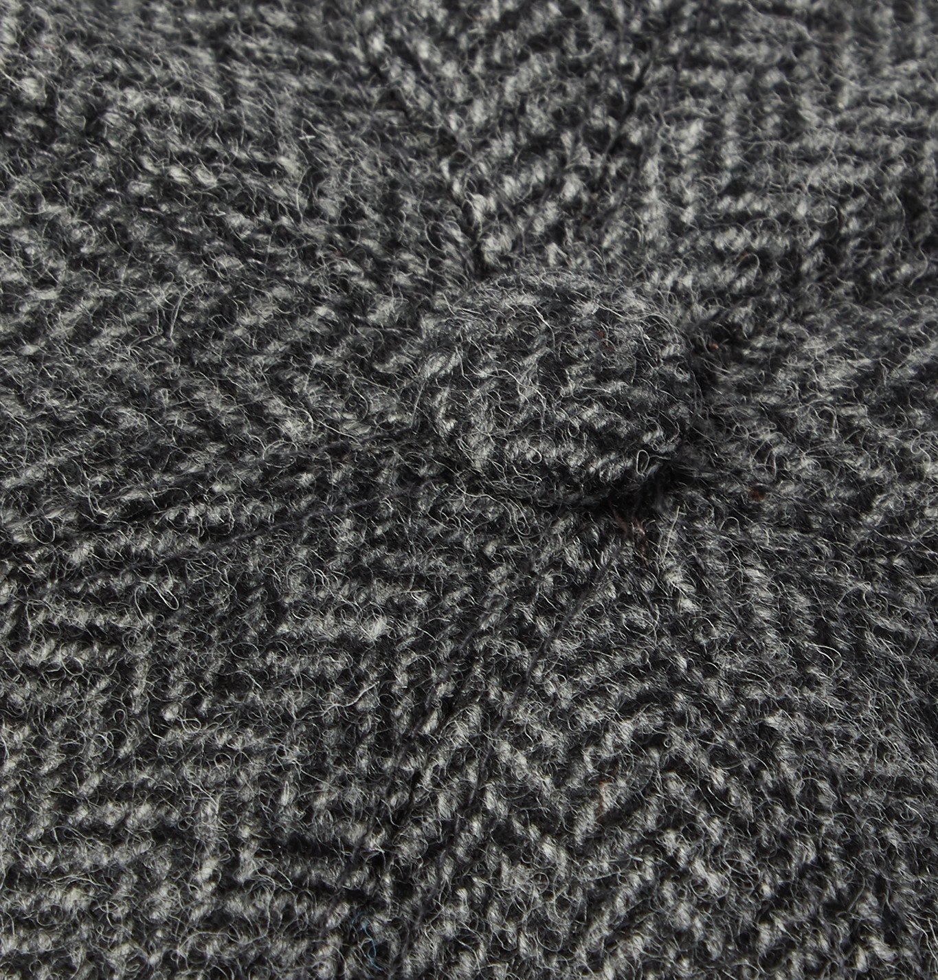 Purdey - York Bakerboy Herringbone Wool-Tweed Flat Cap - Gray Purdey