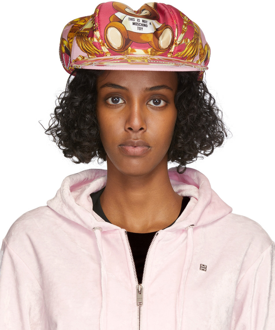 moschino scarf and hat