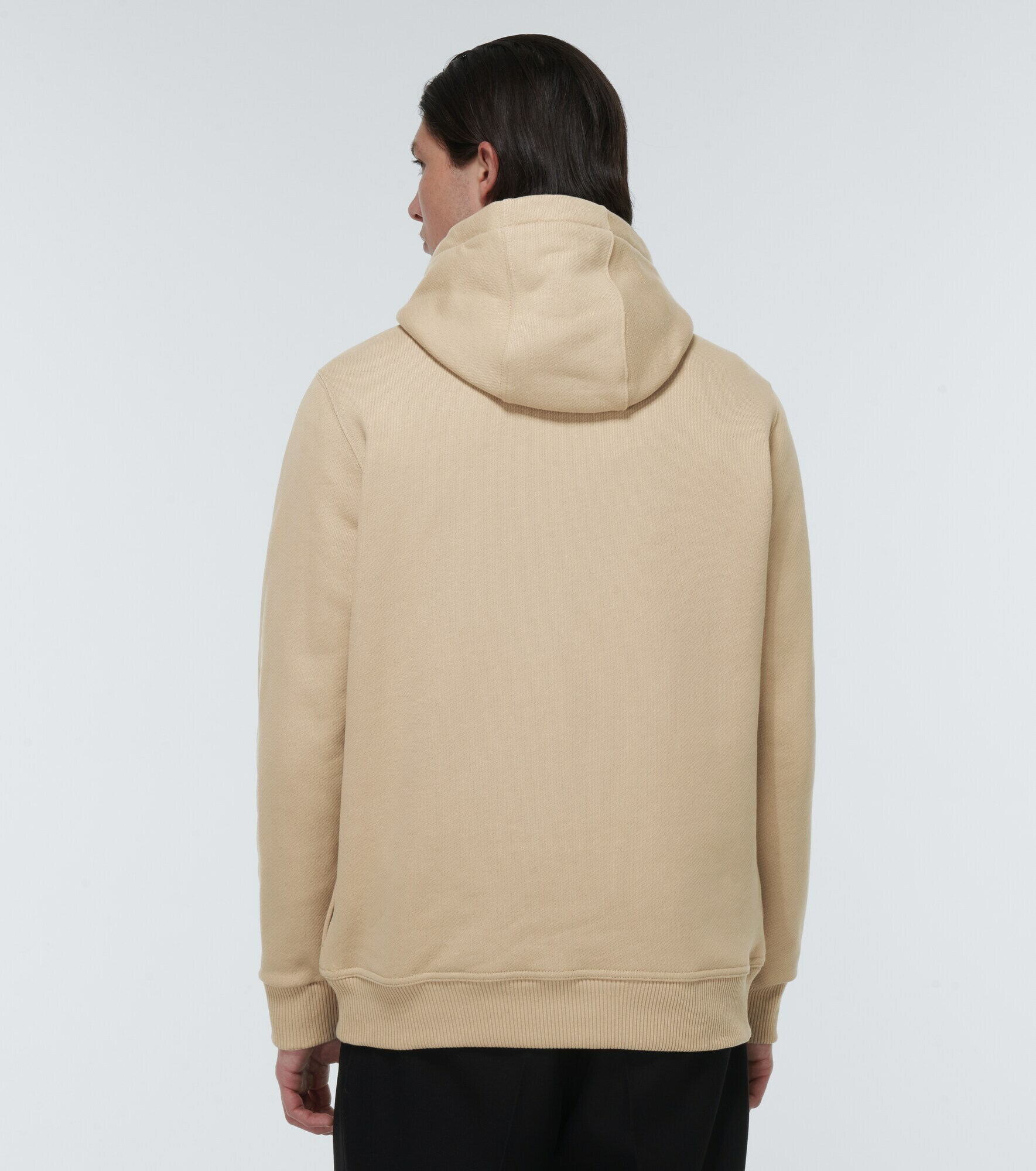 Burberry - Prorsum logo cotton jersey hoodie Burberry