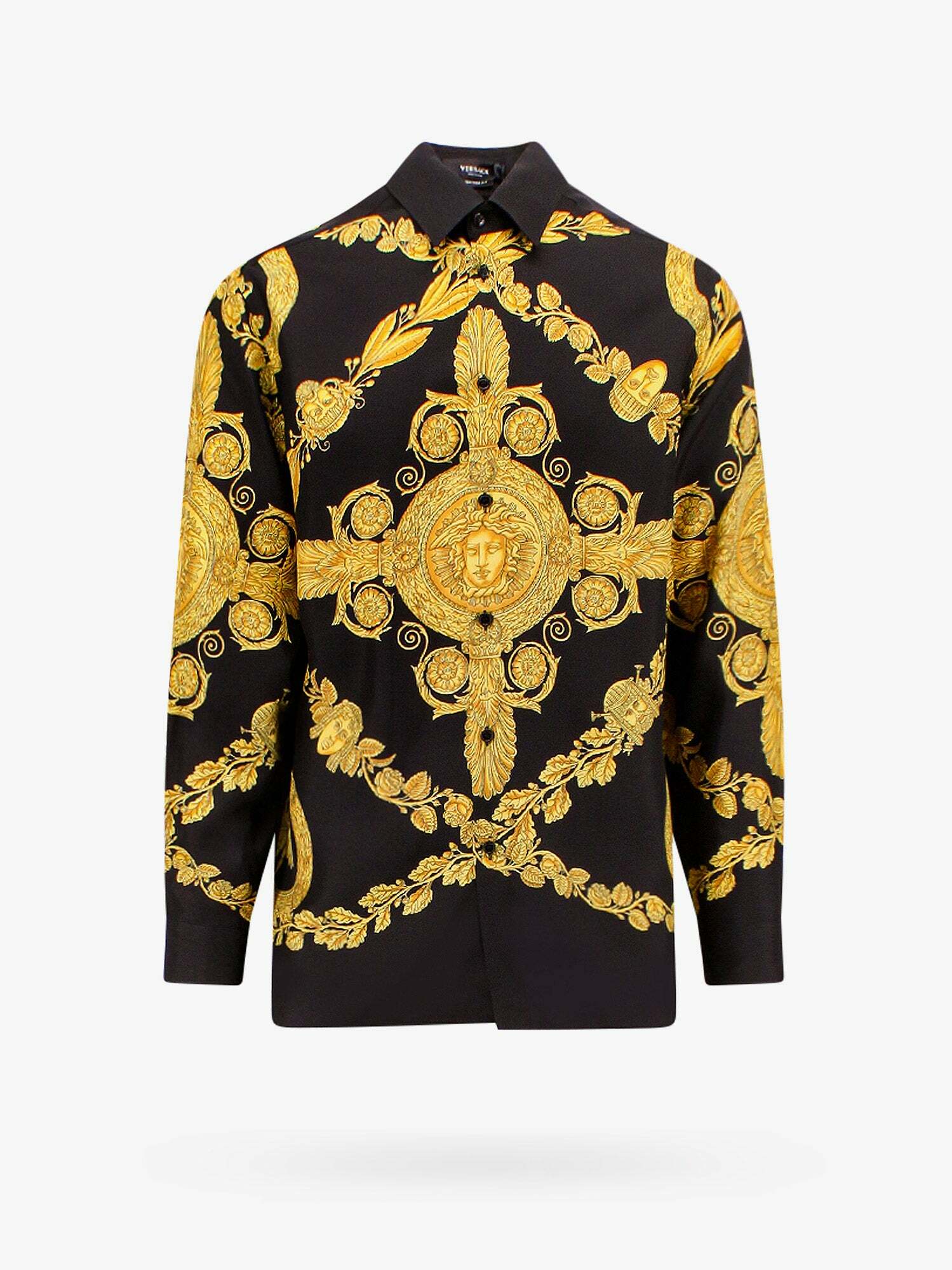 Versace Shirt Gold Mens Versace