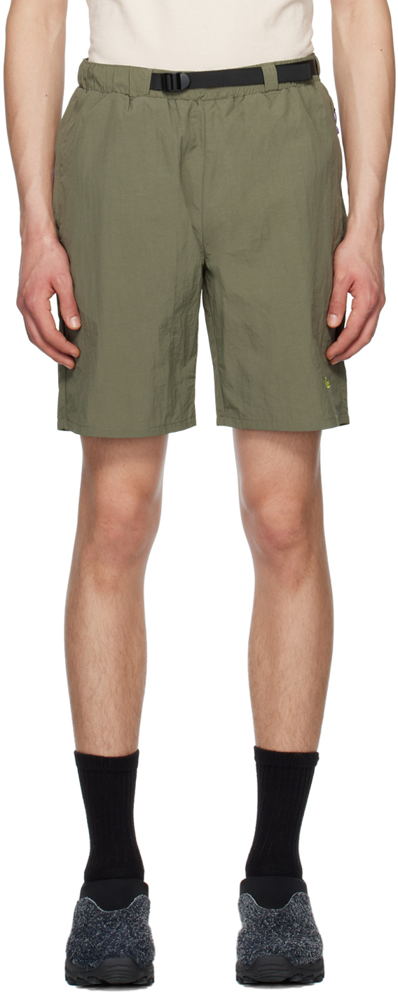 Dime Khaki Belted Shorts Dime