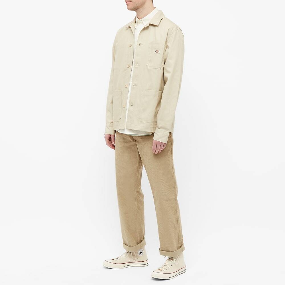 Dickies Men's Funkley Overshirt in Cement Dickies Construct
