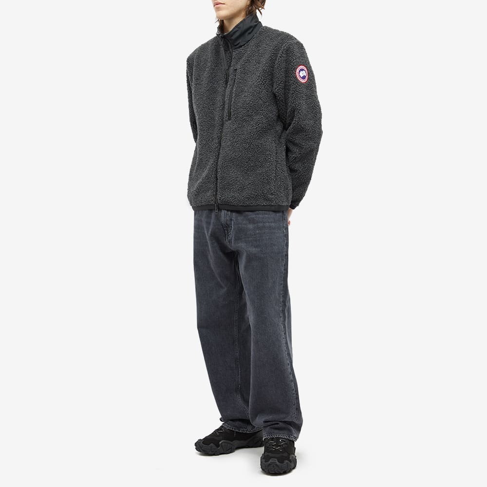 Canada Goose Men's Kelowna Fleece Jacket in Iron Grey Canada Goose