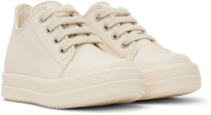 Rick Owens Baby Off-White Low Sneakers