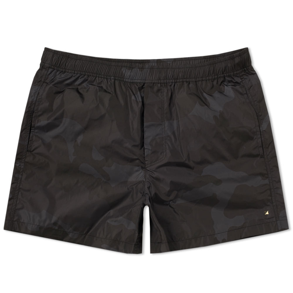 valentino swim shorts camo