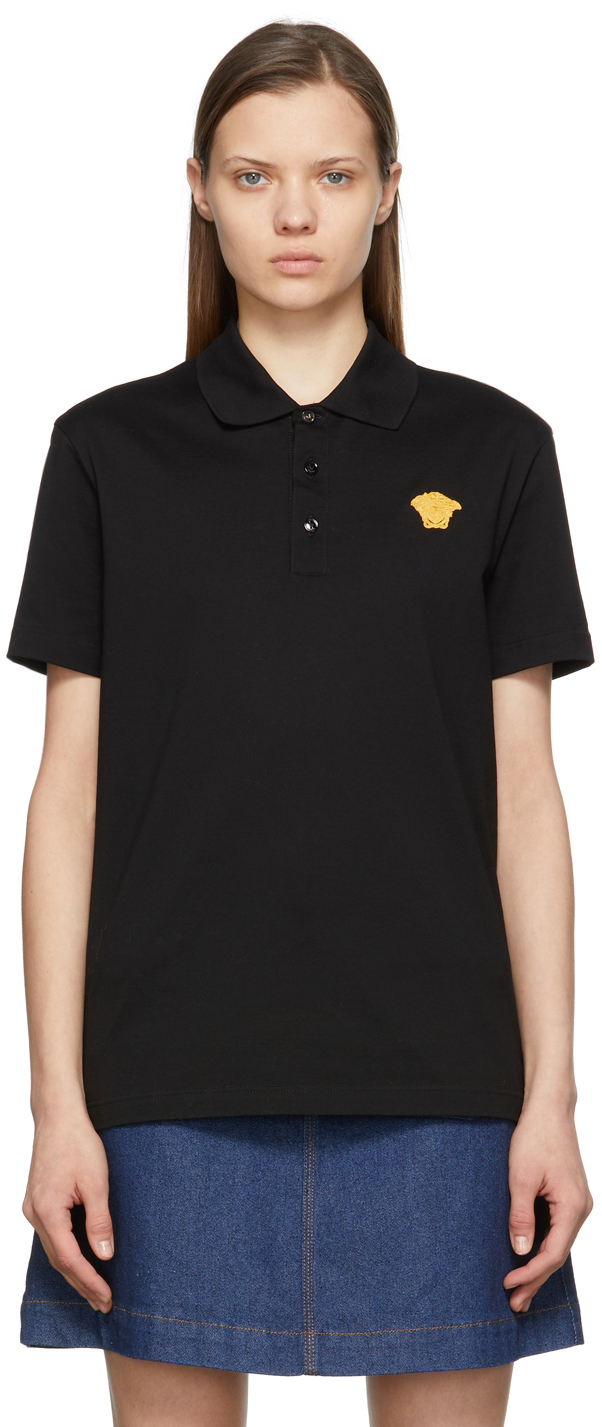 Versace Black Medusa Polo Versace