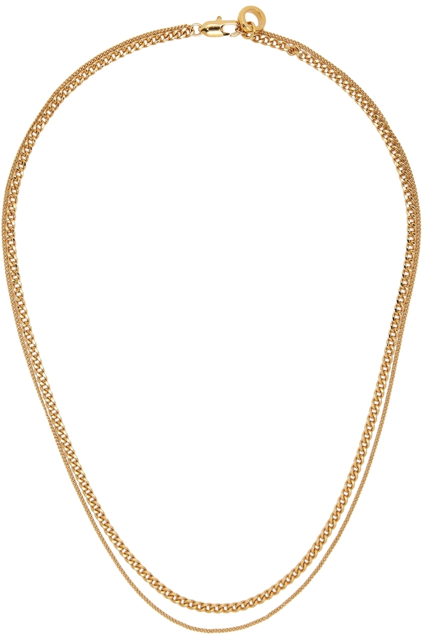 A.P.C. Gold Minimalist Necklace A.P.C.