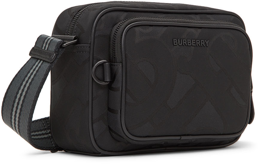 Burberry Black Monogram Crossbody Bag Burberry