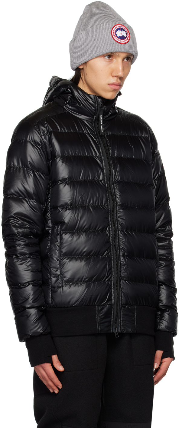 Canada Goose Black Crofton Down Jacket Canada Goose