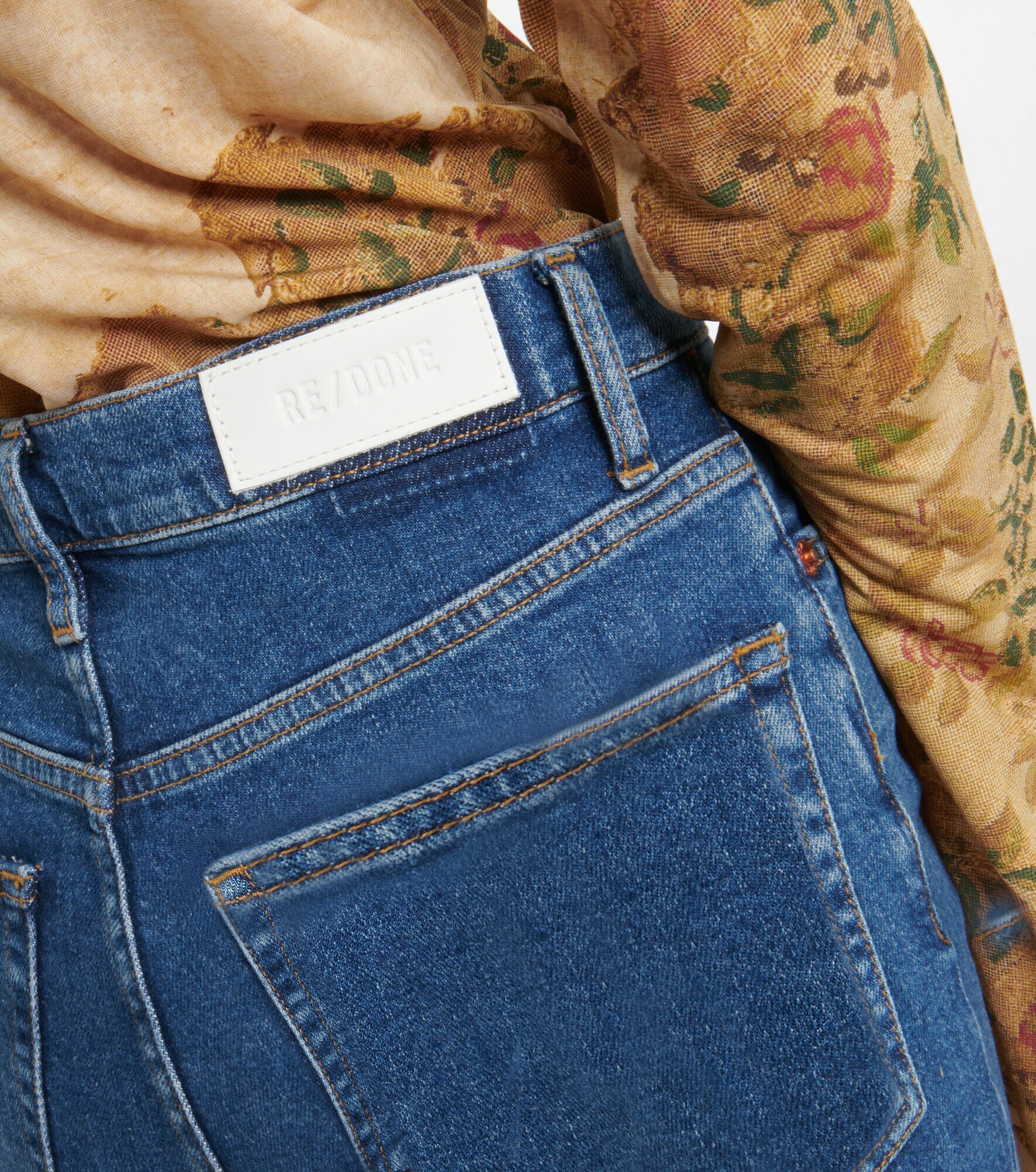 Re/Done 70s Stove Pipe highrise jeans Re/Done