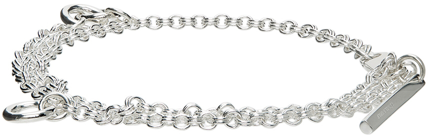 for Men White Räthel & Wolf Scarlett Bracelet in Silver Mens Jewellery Bracelets 
