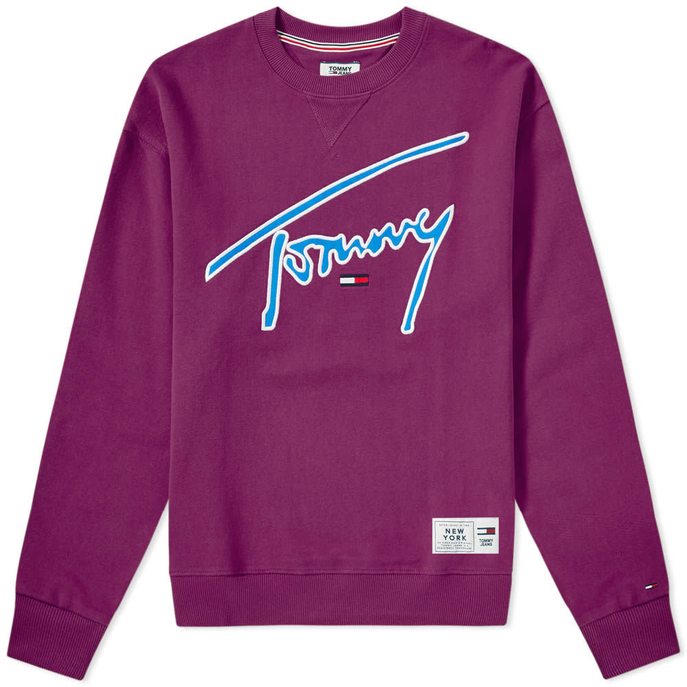 Tommy Jeans Signature Crew Sweat Tommy 