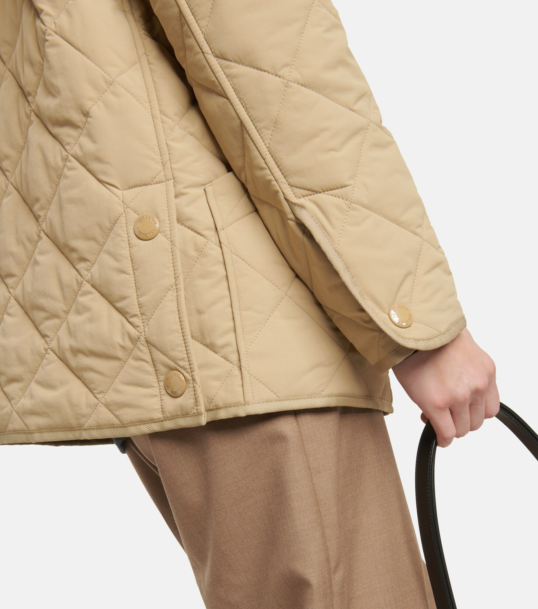 Burberry - Quilted jacket Burberry