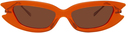 Paula Canovas Del Vas Orange Diablo Sunglasses