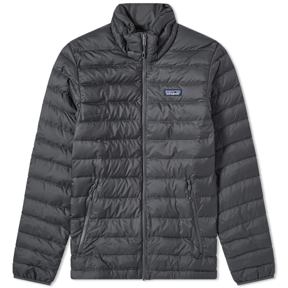 patagonia down jacket grey