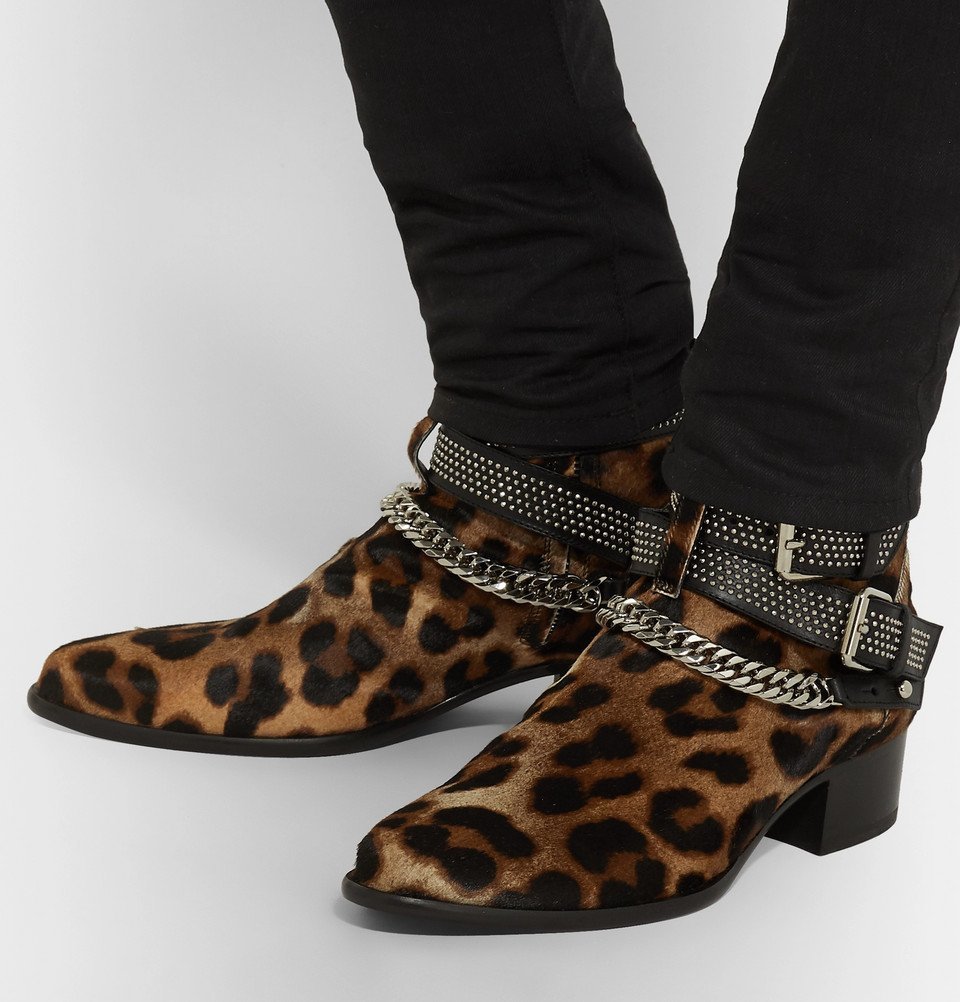 amiri leopard boots