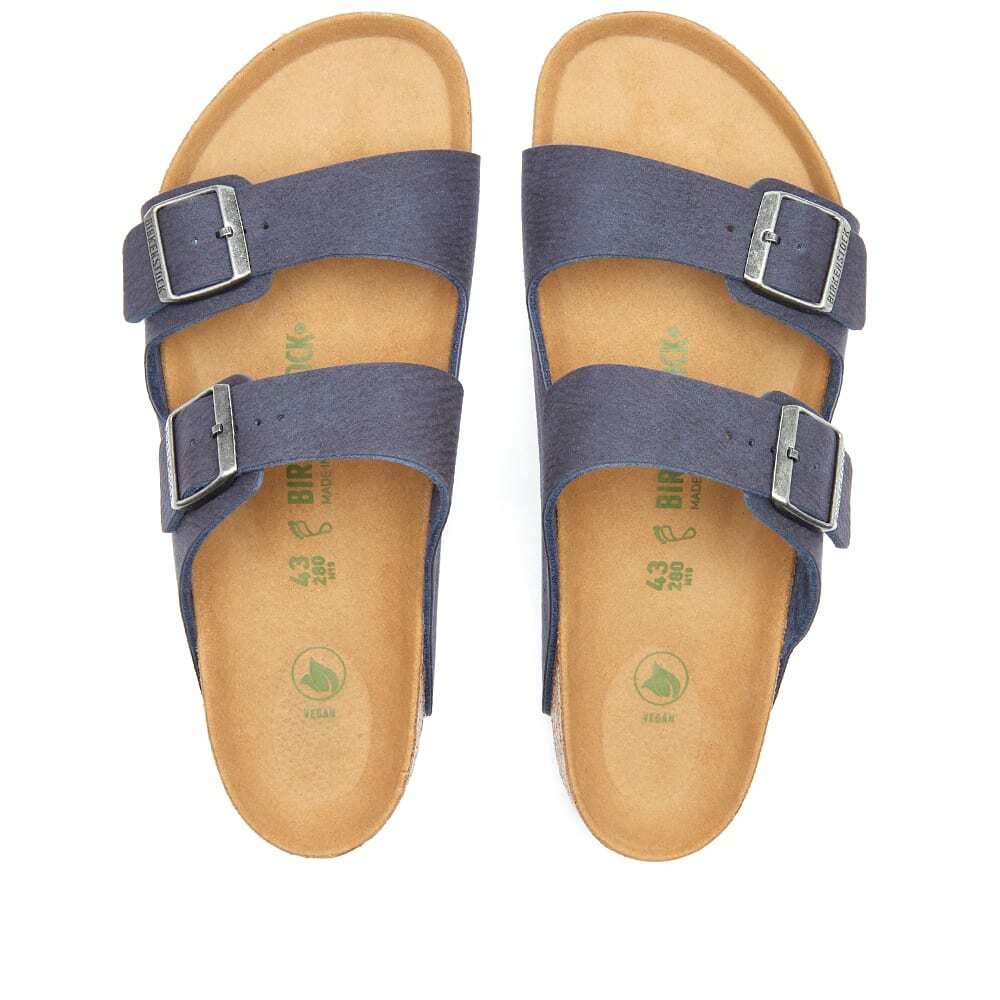 Birkenstock Men's Arizona Vegan in Indigo Blue Desert Dust Birkenstock