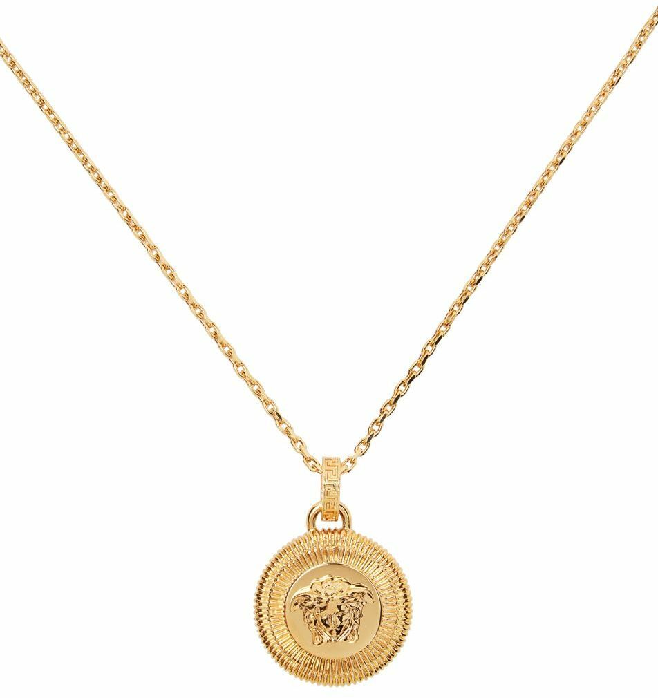 Versace Gold Medusa Necklace Versace