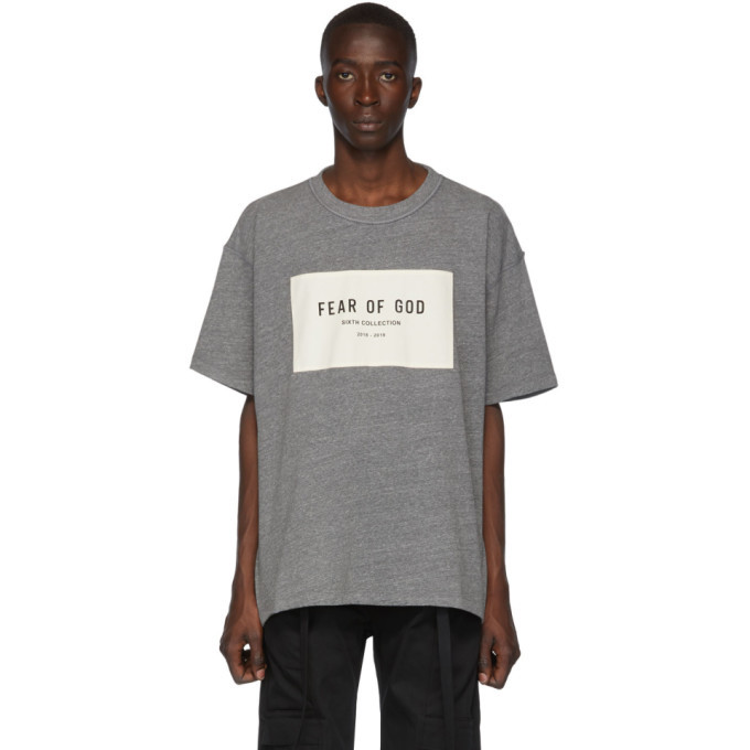 Fear of God Grey Sixth Collection T-Shirt Fear Of God