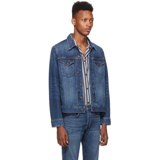 rag and bone Blue Denim Definitive Jean 