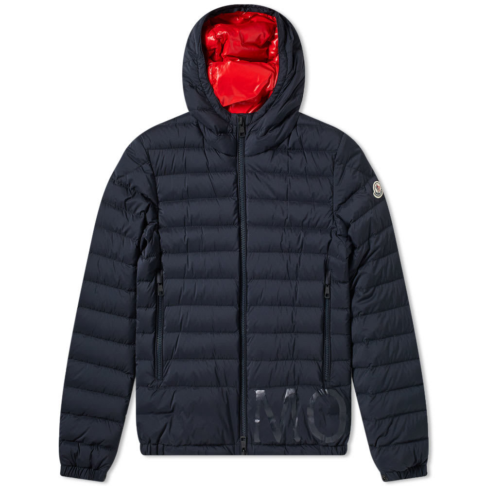 moncler hooded down jacket